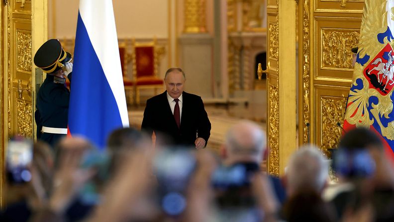 Venäjän presidentti Vladimir Putin 20. maaliskuuta.