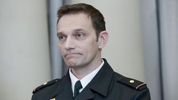 MVX-hankepäällikkö, majuri Kenneth Rosenqvist marraskuussa 2022.