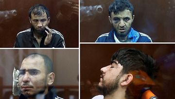 Ensimmäiset Moskovan alueen terrori-iskusta syytetyt jo oikeudessa