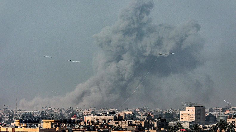 Gazan kaistan Rafahin kaupunki 29. maaliskuuta.