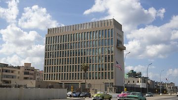 Yhdysvaltain suurlähetystö Kuuban pääkaupungissa Havanassa.