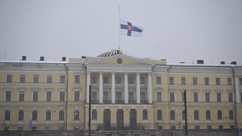 LK Lippu puolitanko Helsingin yliopisto