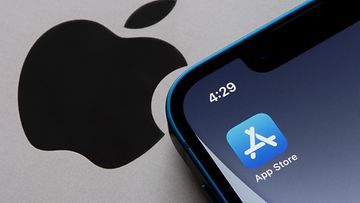 apple logo ja puhelin sovellukset
