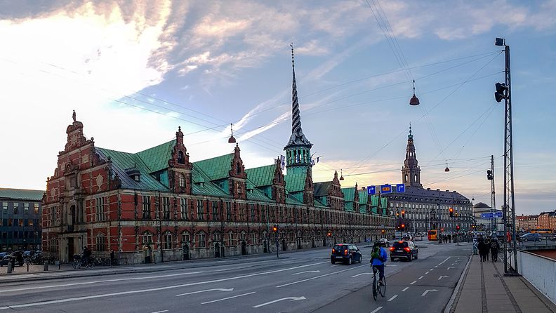 AOP Kööpenhaminan pörssi ennen paloa
