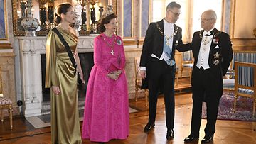 Presidentti Stubb vierailulla Ruotsissa 23. huhtikuuta.