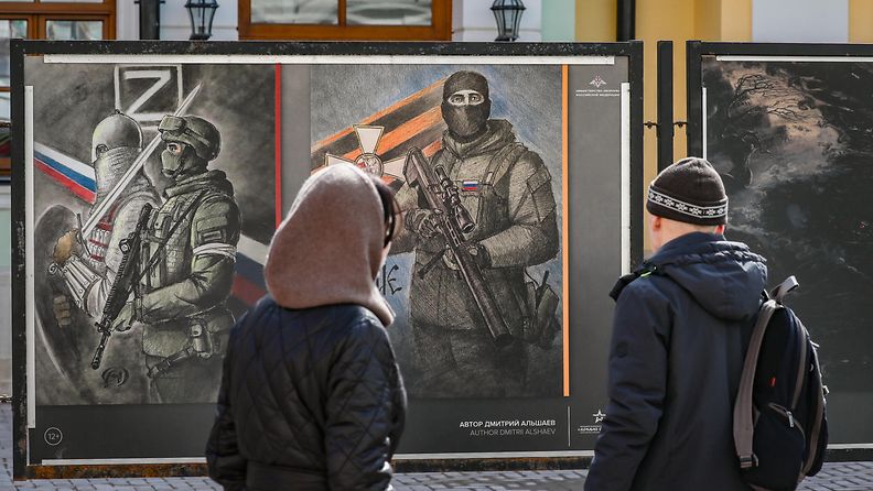 AOP Venäjän sotilaita, Moskova