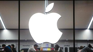 Apple-kauppa Kiinassa huhtikuussa.