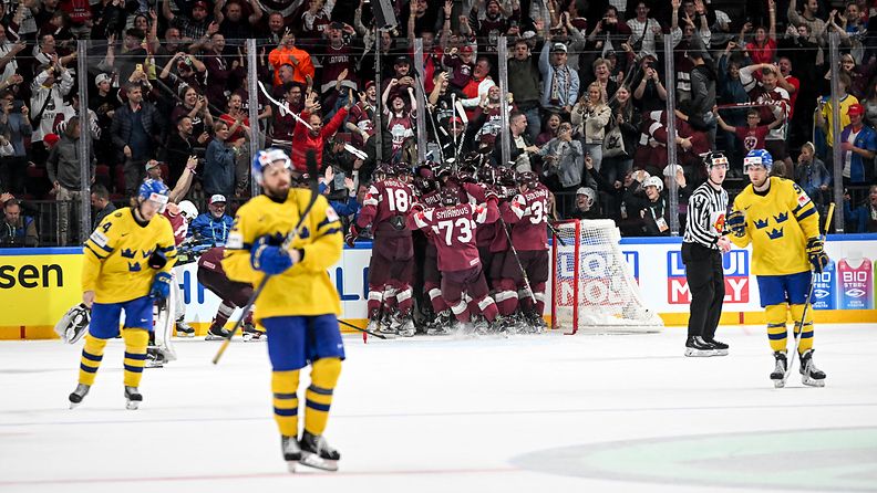 Kevään 2023 MM-kisojen yksi suurimmista jytkyistä oli Ruotsin taipuminen Latvialle puolivälierissä. 