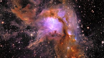 Messier 78 tähtienmuodostusalue 1300 valovuoden etäisyydellä.