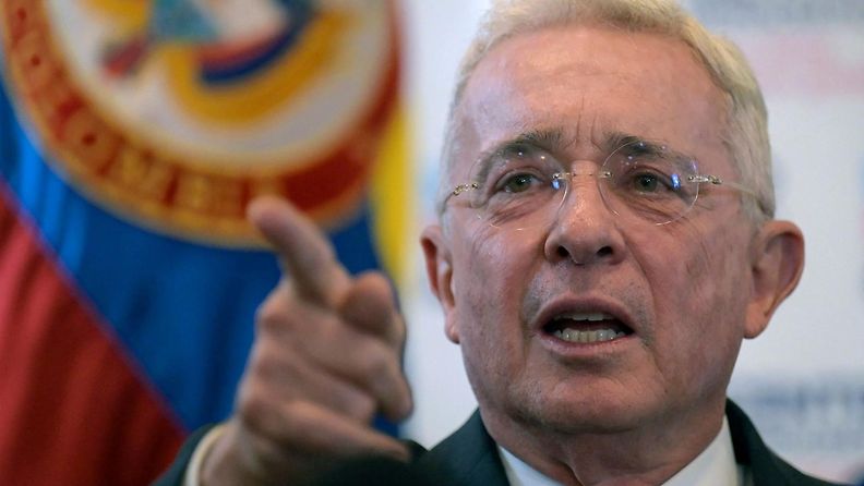 Alvaro Uribe Kolumbia afp