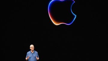 LK 11.6.2024 Applen toimitusjohtaja Tim Cook puhui Applen vuotuisessa Worldwide Developers Conference (WDC) -konferenssissa Cupertinossa, Kaliforniassa 10. kesäkuuta 2024.