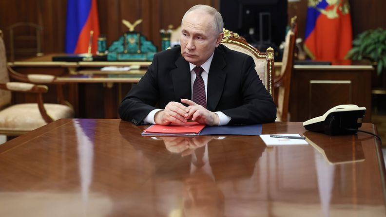 Venäjän presidentti Vladimir Putin 24. kesäkuuta.