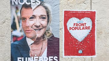 Ranska vaalit Macron Le Pen