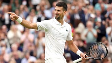Novak Djokovic jahtaa kahdeksatta mestaruuttaan Wimbledonissa. 