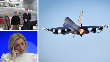 F-16 hävittäjä, Volodymyr Zelensky, Maria Zaharova