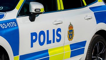 Ruotsin poliisin henkilöauto