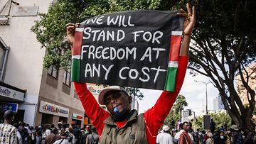 AOP Kenia mielenosoitus 21.7.2024