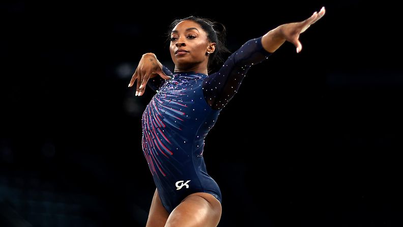 Simone Biles on yksi Pariisin olympiakisojen suurimmista tähdistä. 