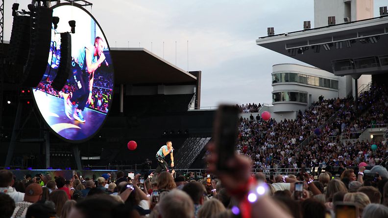 OMA Coldplay Helsinki 27.7.2024