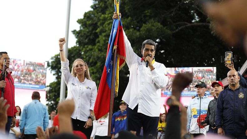 Venezuelan presidentti Nicolas Maduro 3. elokuuta.