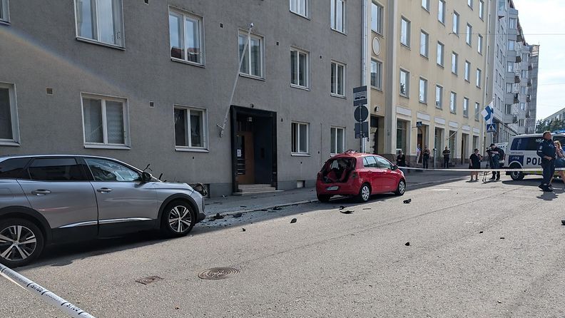 Töölö, räjähdys, Stenbäckinkatu