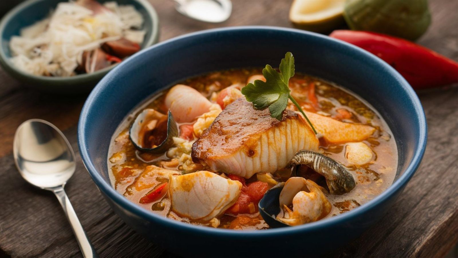 Bouillabaisse kalakeitto