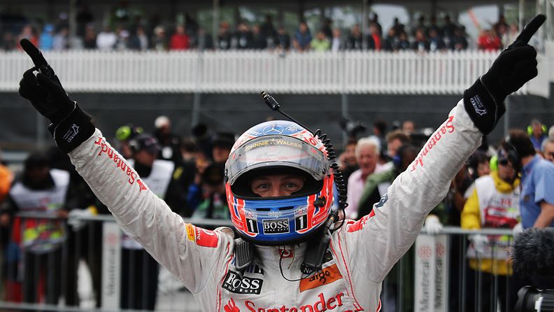 Jenson Button voitti Kanadassa
