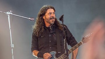 Dave Grohl Roskildessa heinäkuussa 2024.