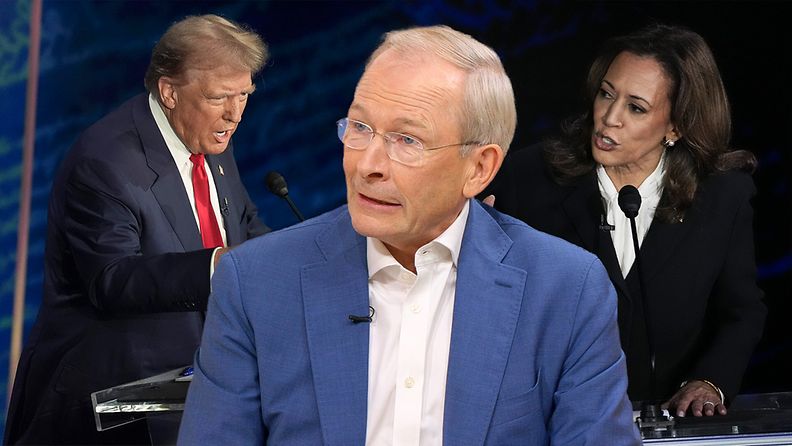 MTV AOP Harris vs Trump vaaliväittely Penttilä Husu