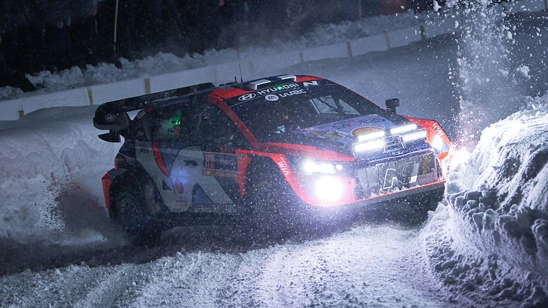 Esapekka Lappi ajoi WRC-uransa toisen ja viimeisimmän voittonsa Ruotsissa helmikuussa 2024. 