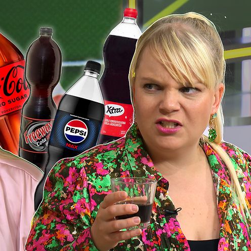 Halpa vs. kallis colajuomat