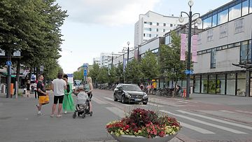 Lahti katunäkymä kuvituskuva