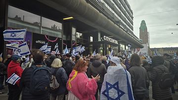 071024 Israel-mielenosoitus Helsingissä 1