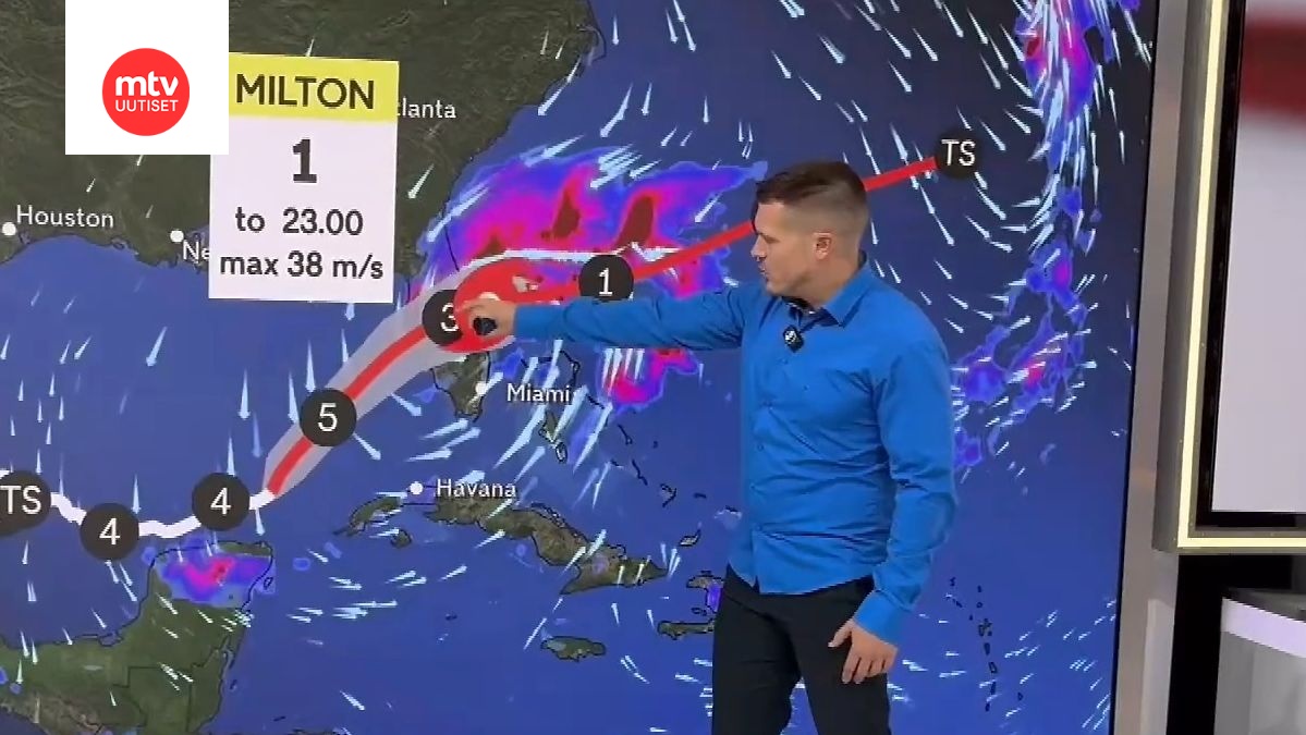 Tältä Hurrikaani Miltonin Tila Näyttää Nyt - MTVuutiset.fi