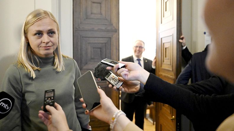 Ulkoministeri Elina Valtonen 10. lokakuuta 2024.