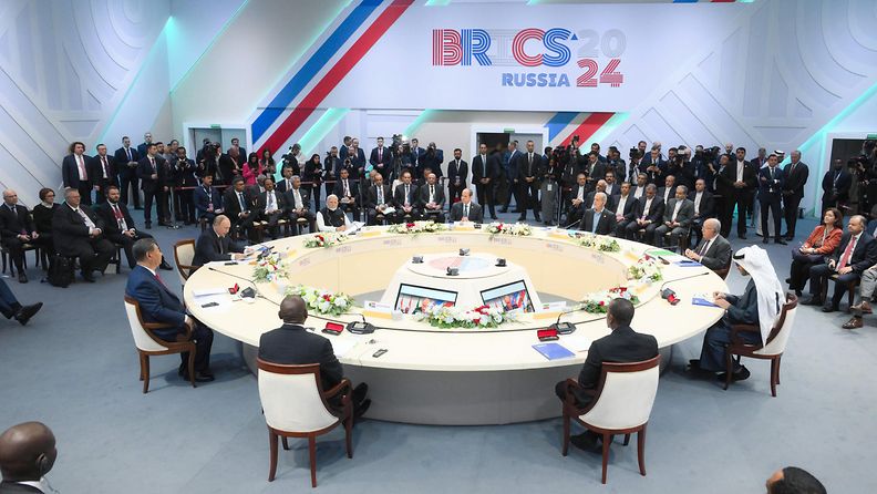 Brics-huippukokous Venäjän Kazanissa 2024.