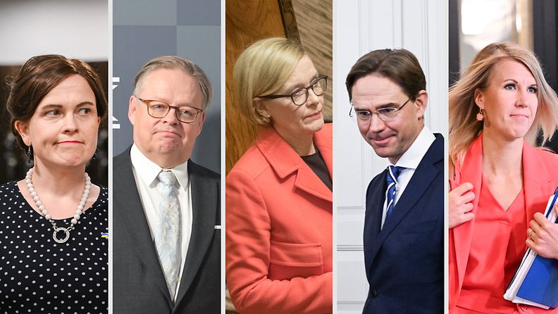 0111 Kokoomus, Mari-Leena Talvitie, Juhana Vartiainen, Paula Risikko, Jyrki Katainen, Sari Multala