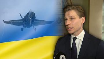 Antti Häkkänen Hornet hävittäjä Ukraina