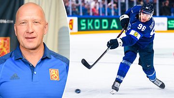 Jarmo Kekäläinen on seurannut Leijonille muun muassa Mikko Rantasen otteita. 