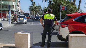 Alicante espanja poliisi