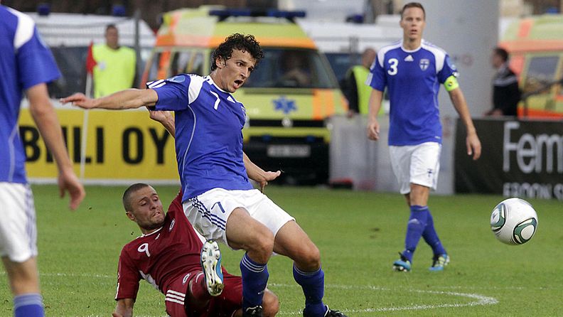 Roman Eremenko latvialaispelaajan taklaamana. 