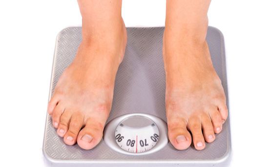 Yleinen suositus laihdutustahdille on puolesta kilosta kiloon viikossa.